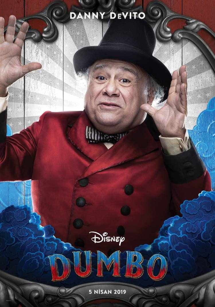 Dumbo Filminden Karakter Afişleri Geldi!